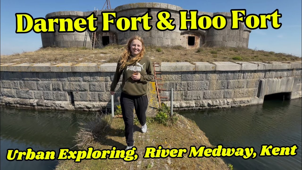 Urban Exploring, Canoeing / Camping Darnet Fort, Hoo Fort,  River Medway, Kent