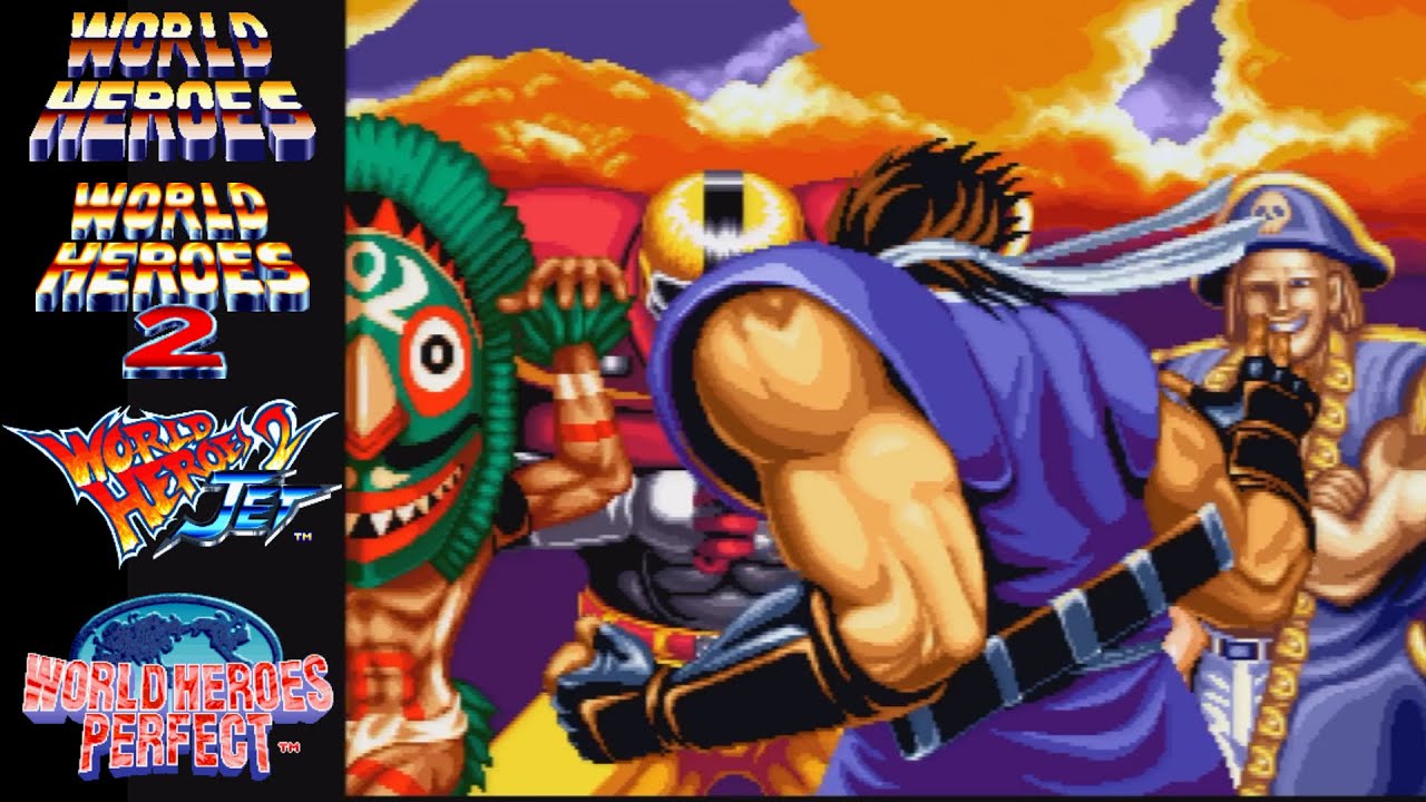 Evolution of World Heroes - Intros, Character Select, and Gameplay