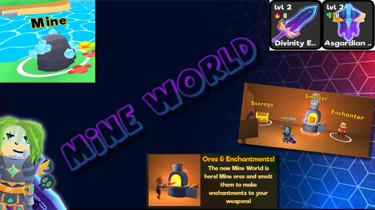 New mine world update! #swordmasters