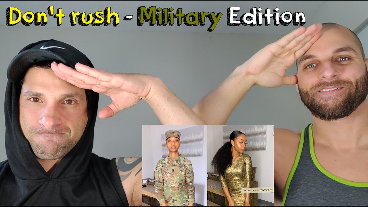 DONT RUSH Challenge MILITARY Edition [REACTION]