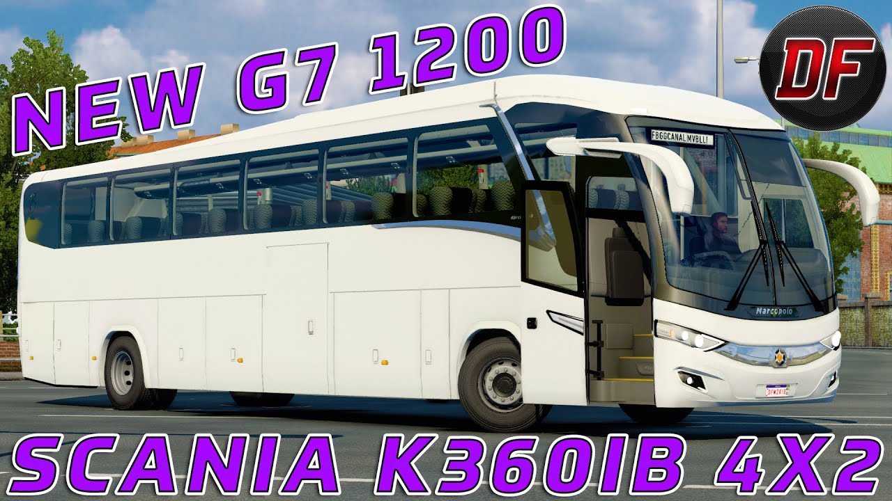 APRESENTAÇÃO - MARCOPOLO PARADISO NEW G7 1200 4X2 SCANIA! - BY DF MODELS!
