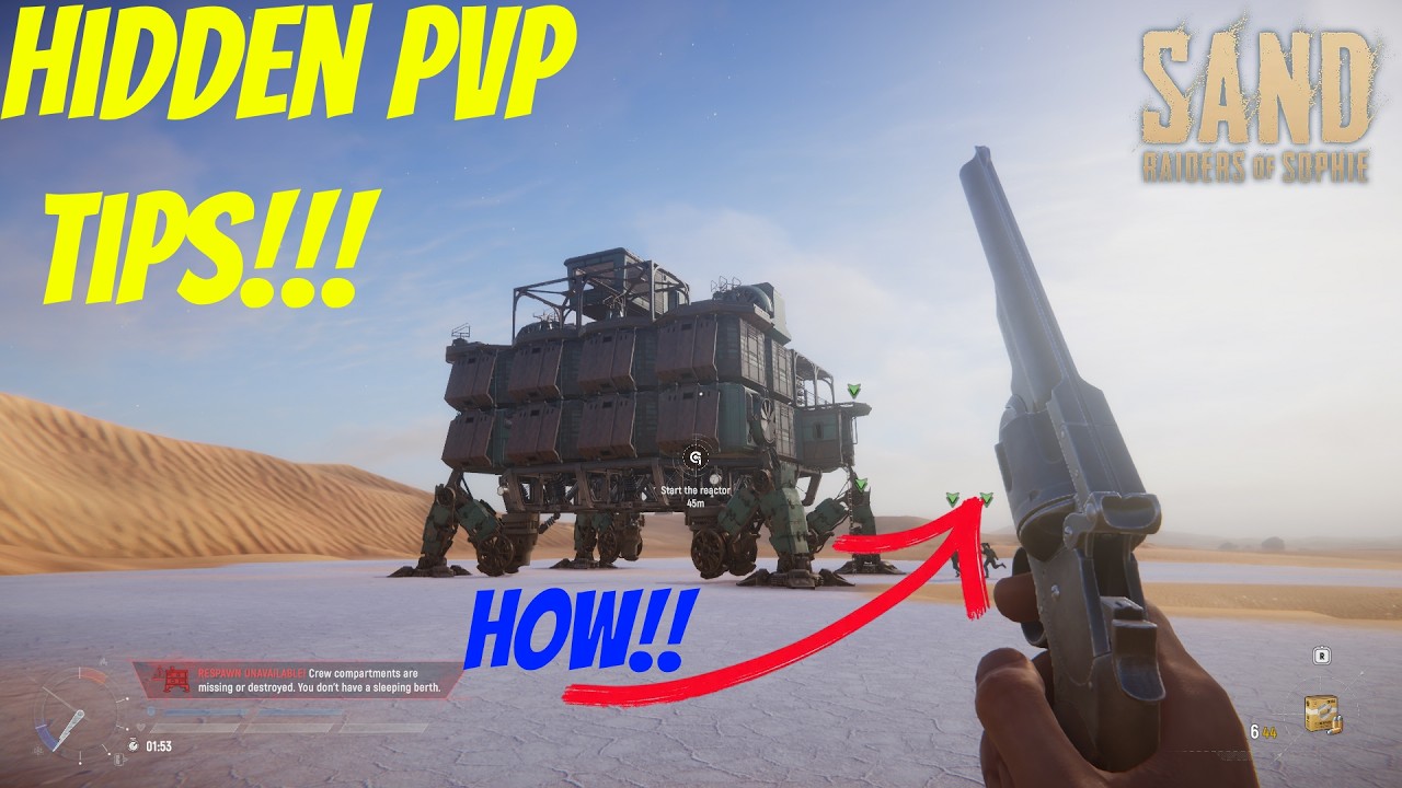 10 Hidden PVP Tips The Devs Don't Want You To Know!!!! (Sand: Raiders Of Sophie)