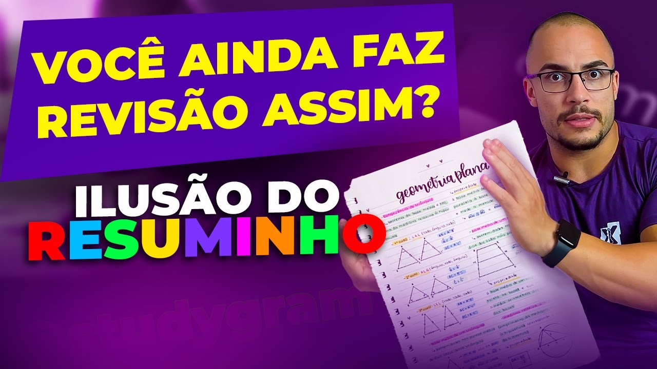 Como fazer revisão na pratica | Estude para o Enem da forma correta!