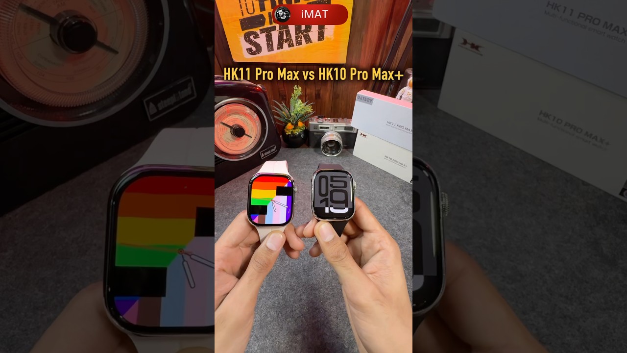 HK11 Pro Max vs HK10 Pro Max+ | Top Apple Watch Alternatives #applewatchalternative