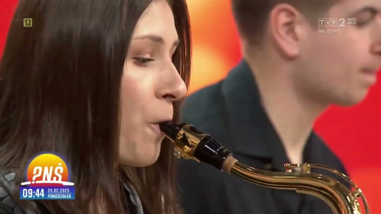 BIG BAND  Państwowej Szkoły Muzycznej w  Olsztynie  w TVP2 (24.02.2025)   #pytanienaśniadanie