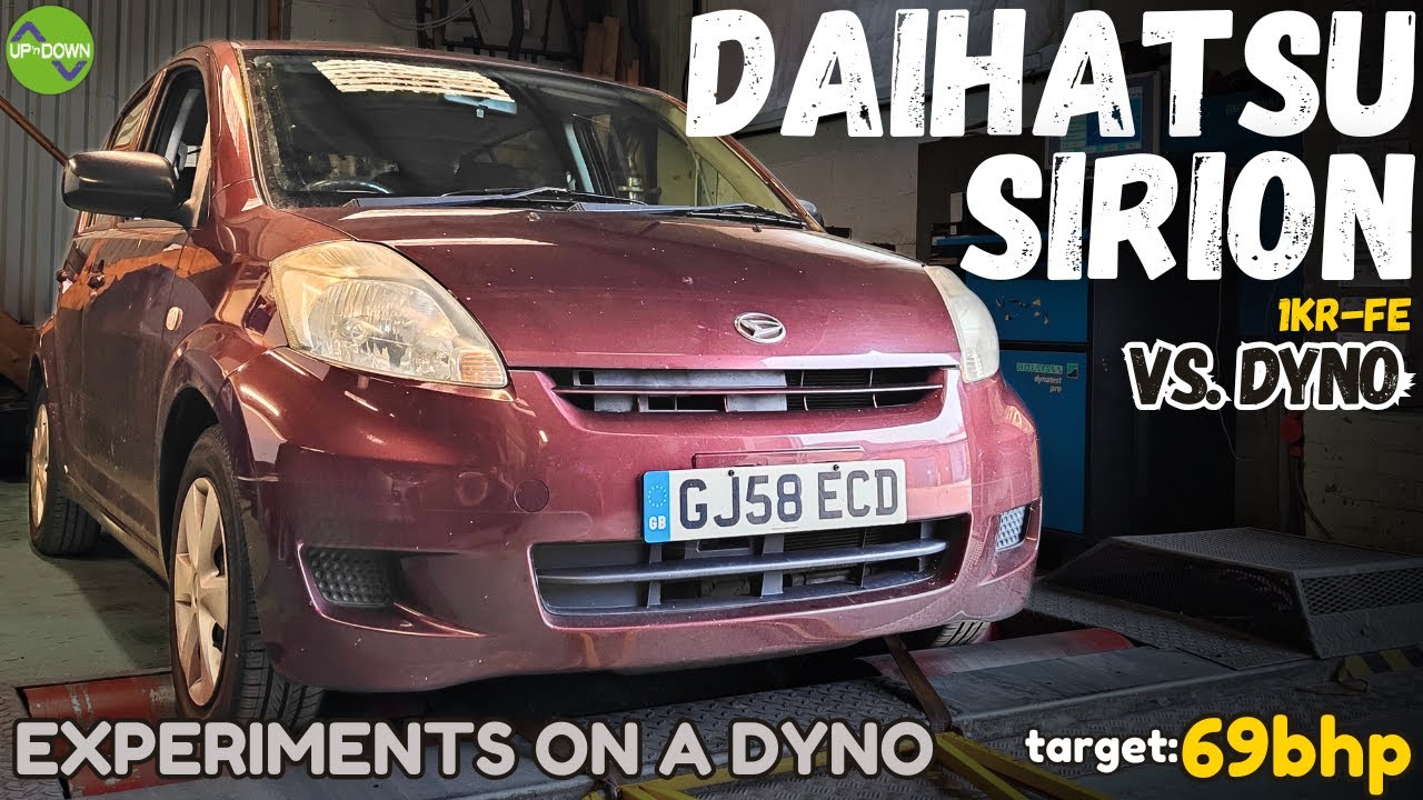 DAIHATSU SIRION 1.0 (1KR-FE) vs. Dyno | Can we increase the numbers?