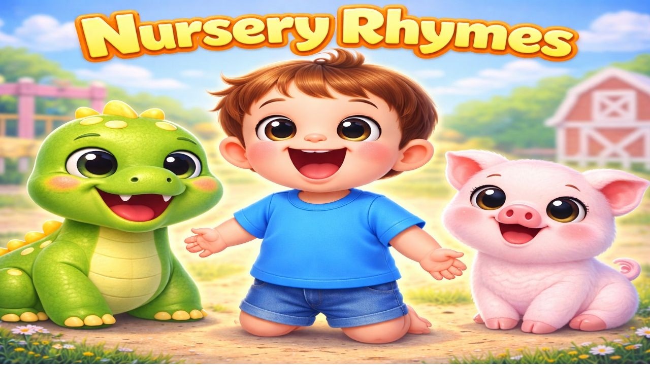 40 Minutes of Nursery Rhymes & Kids Songs | Farm Animals, ABC and Fun Learning 