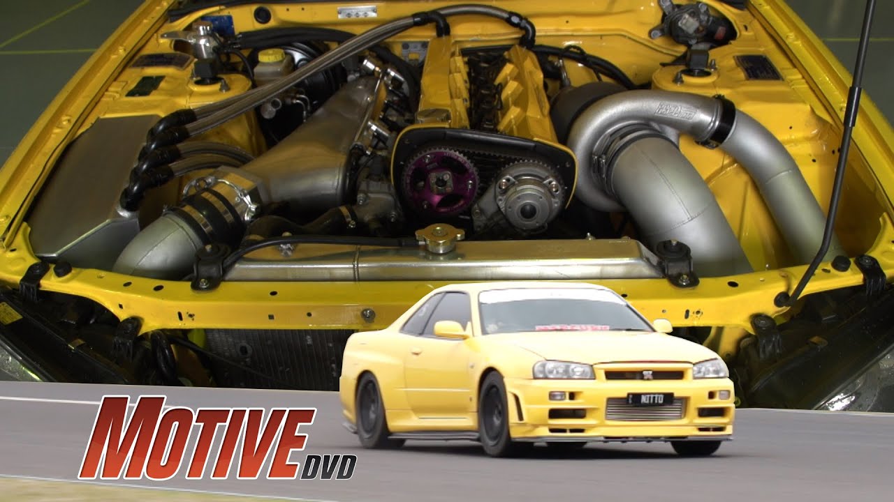 One of the best R34 GT-R Street Cars - 1100hp3.2 stroker  with sequential transmission