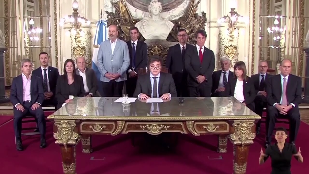 Milei signs economic reform decree in Argentina | Reuters