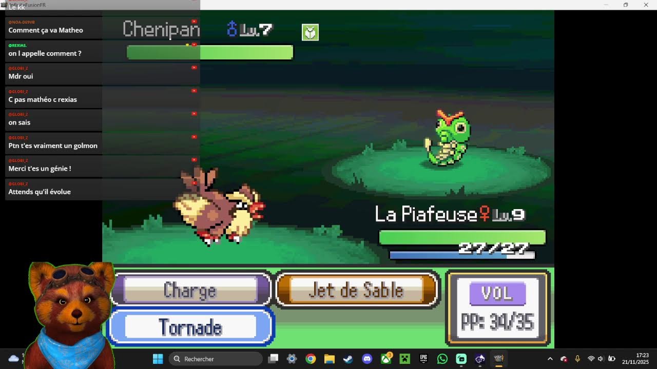 LIVE Pokémon Infinite fusion : On démarre une nouvelle partie