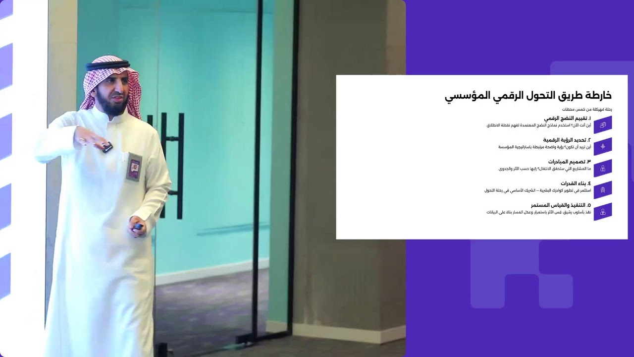 Встреча в рамках проекта Tuwaiq Talk | Цифровая трансформация: от инициатив к институциональным и...
