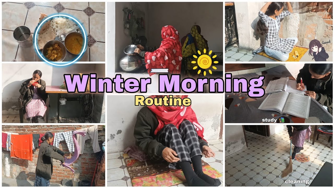 “Cozy Winter Morning Routine ❄️🌅🥶 | How I Beat Laziness in Cold Mornings”