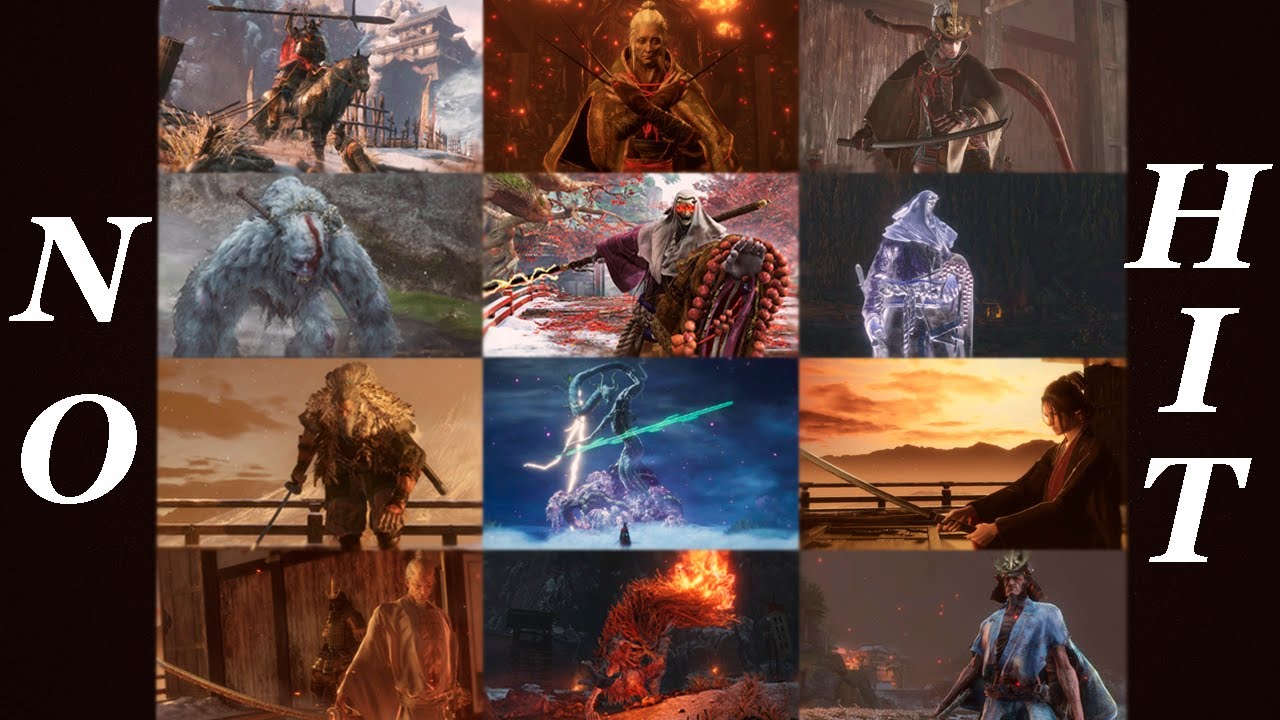 Sekiro shadows die twice все боссы без урона/all bosses no hit