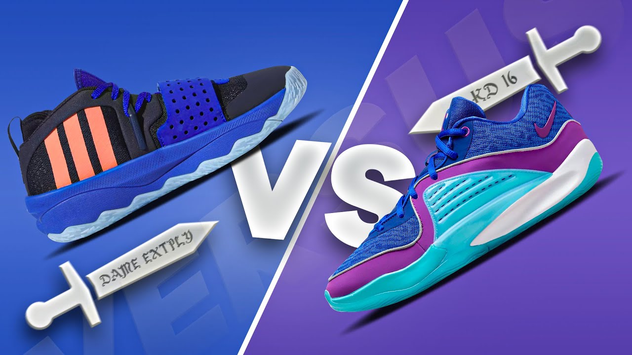 NIKE KD 16 VS ADIDAS DAME 8 EXTPLY