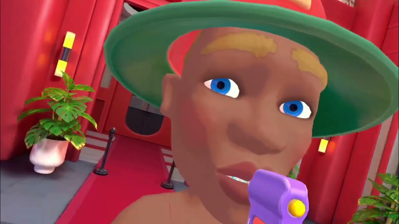 Octavius trolls people in I am security (VR)