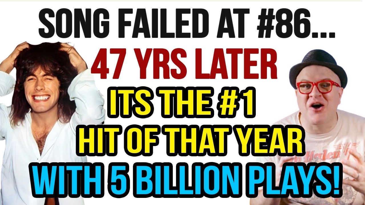 Song FAILED at #86…47 Yrs Later It’s the #1 HIT of That YEAR with 5 BILLION PLAYS!-Professor of Rock