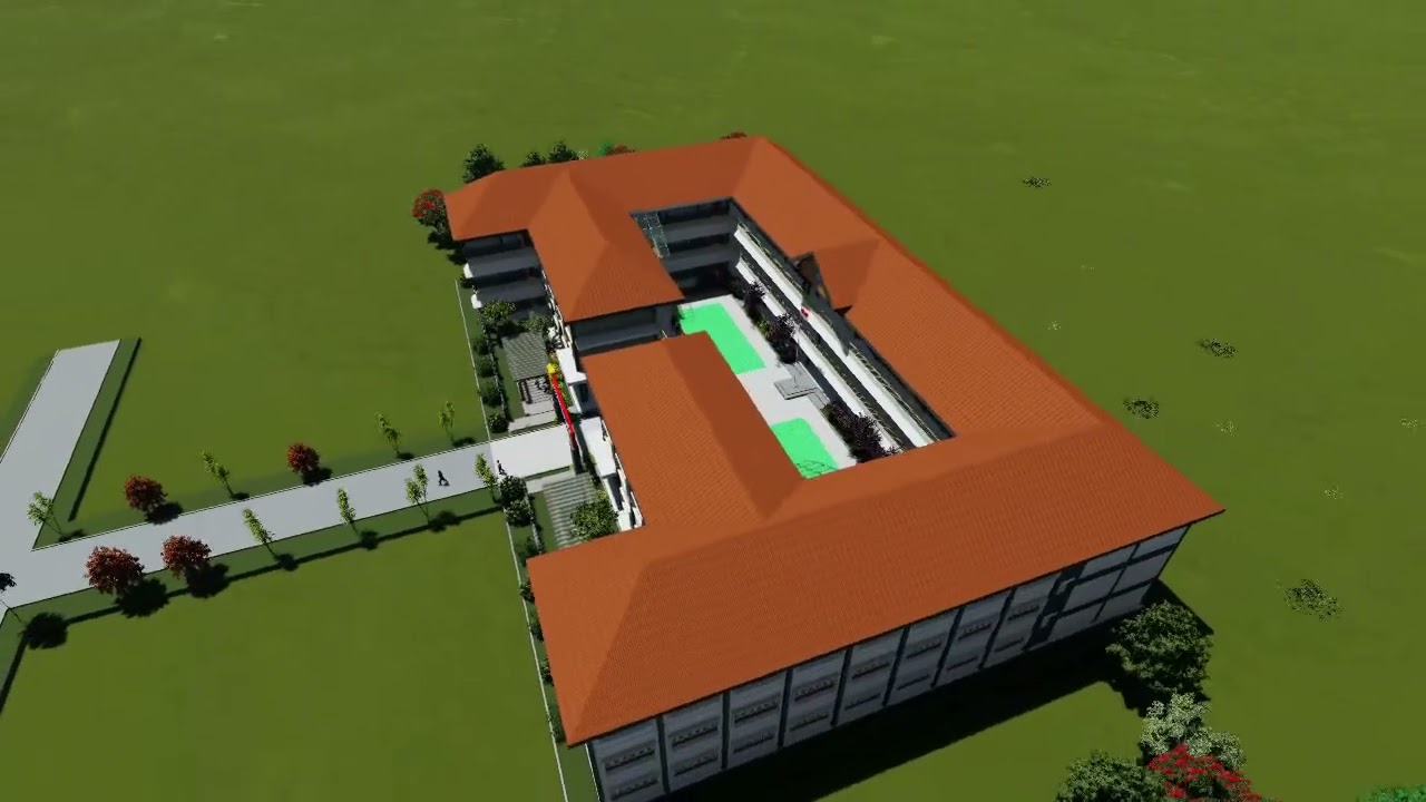 konsep sekolah gedung sekolah 3 lantai