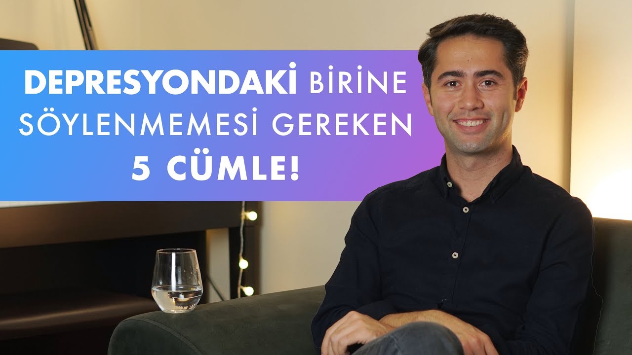 DEPRESYONDAKİ Birine Söylenmemesi Gereken 5 Cümle!