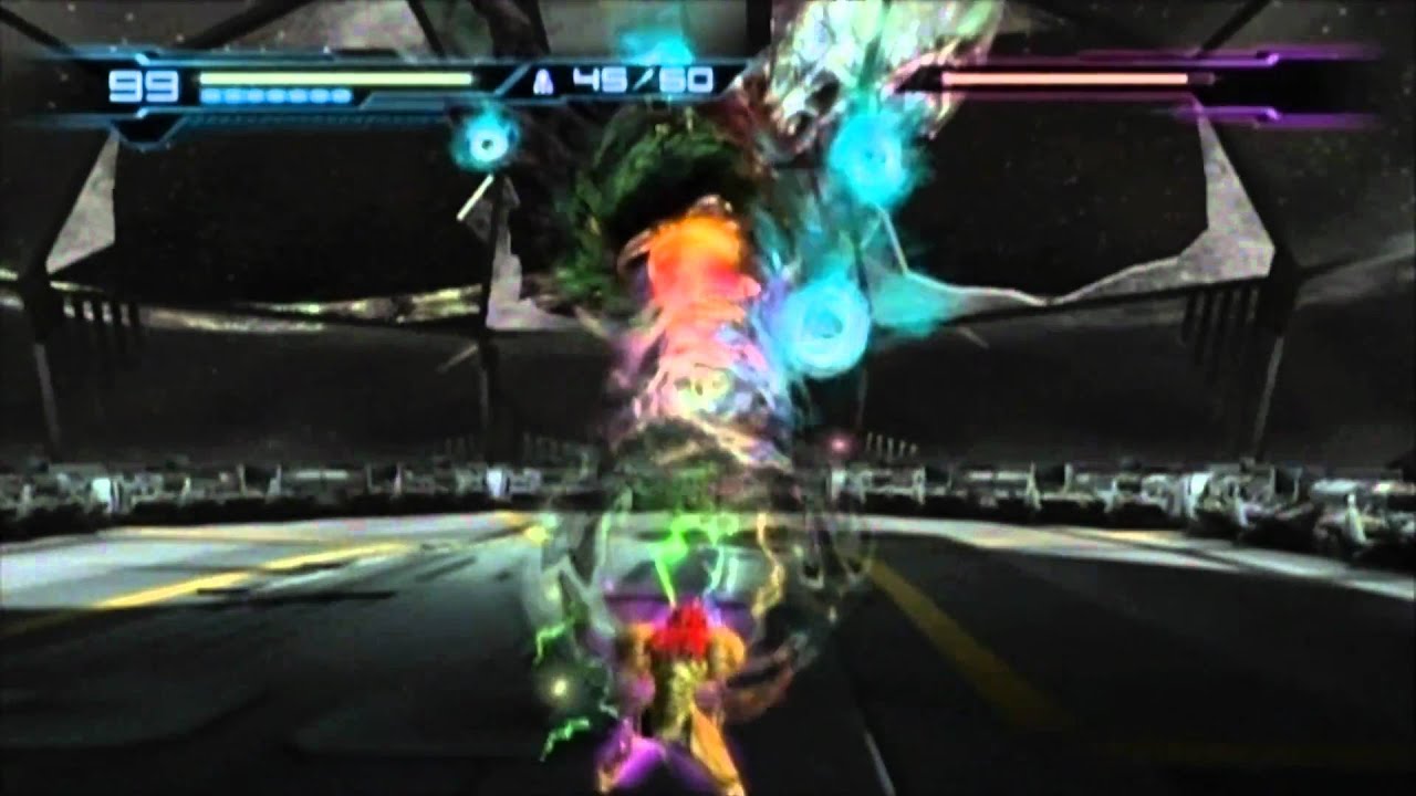 Metroid Other M Final Boss : Phantoon (no damage)