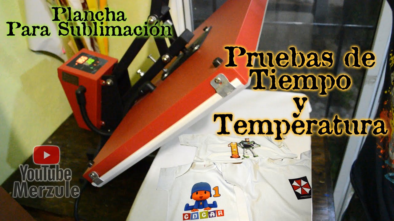 Cómo sublimar playeras || Plancha Color Make