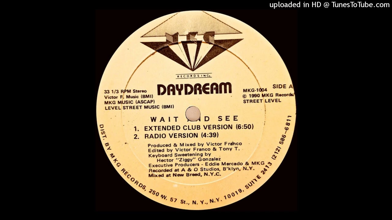 Daydream - Wait And See (Extended Club Version) 1990