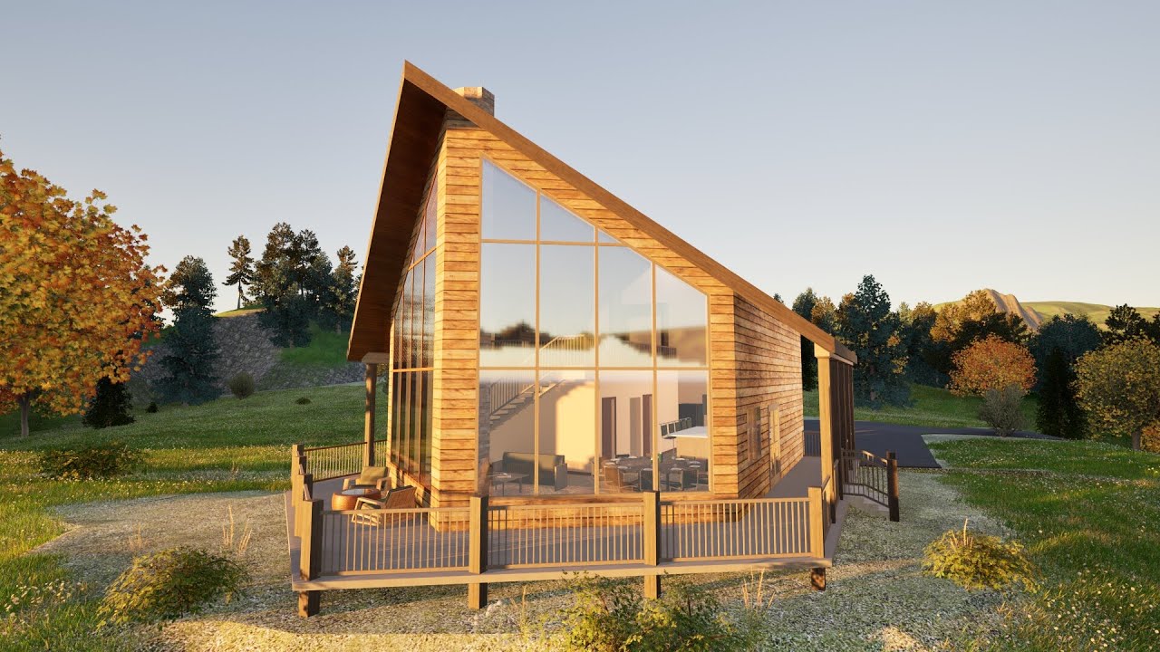 Evergreen Oasis Cabin Concept