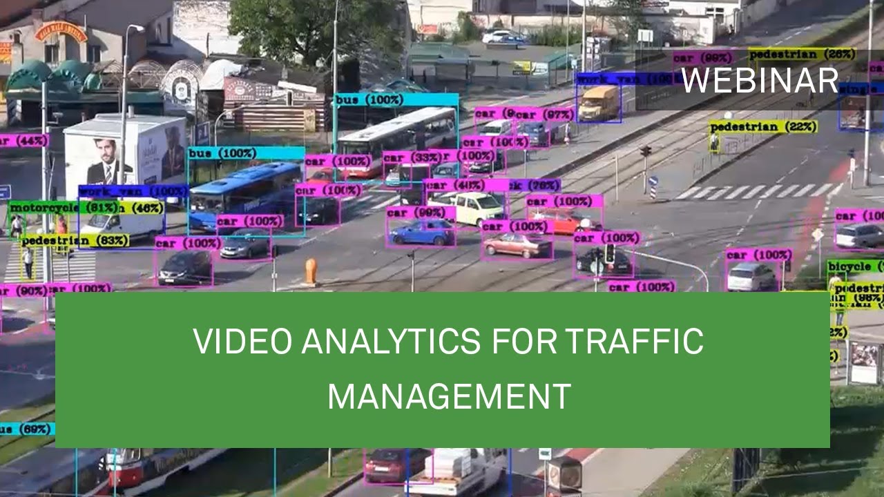 Video analytics for traffic management - TrafxFLOW Webinar