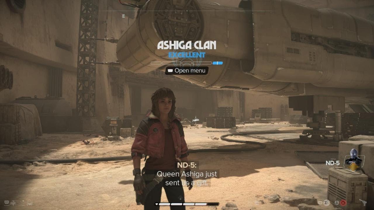 Star Wars Outlaws Ashiga Clan Excellent Reputation
