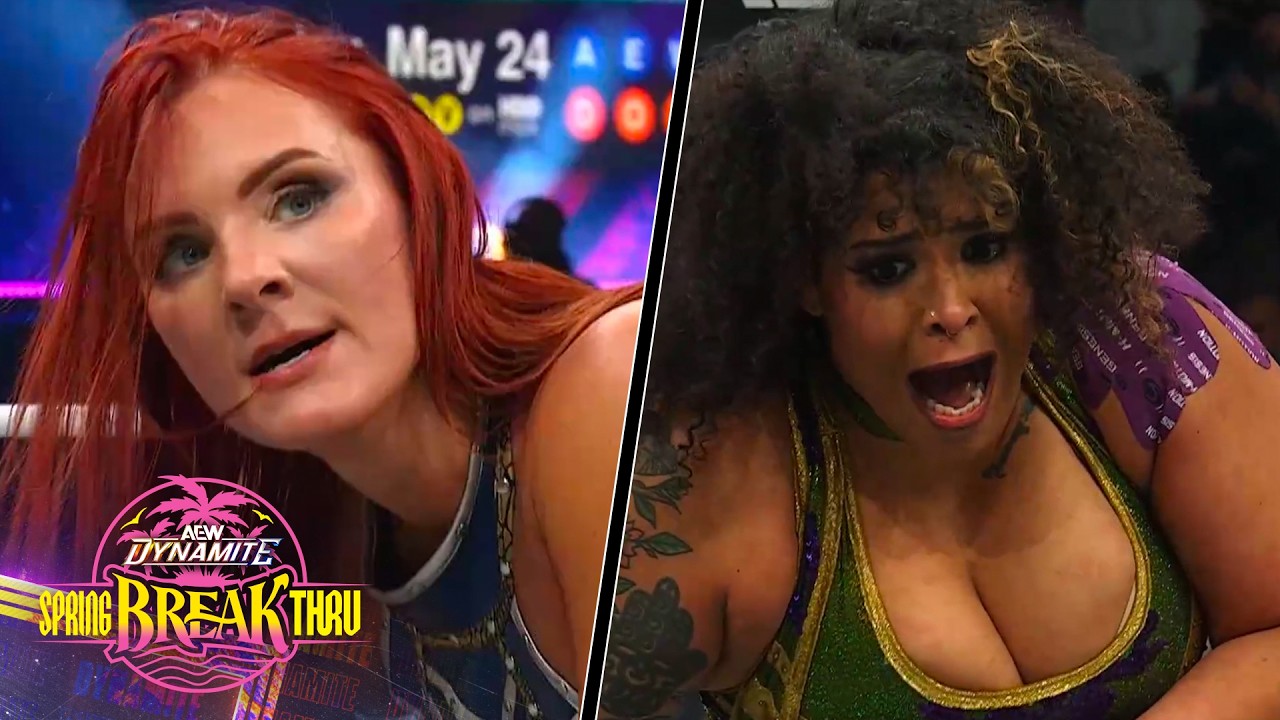 Willow Nightingale vs Kamille - TBS Championship MATCH HIGHLIGHTS | AEW Spring BreakThru, 4/15/26