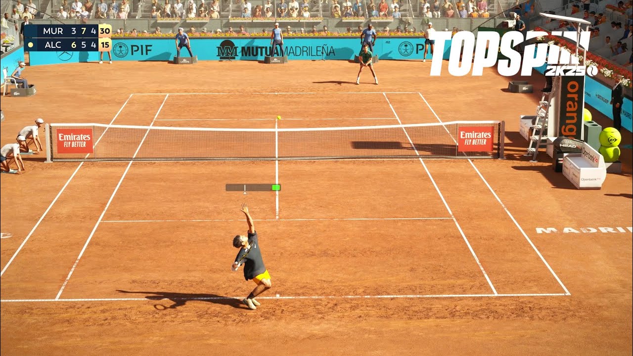 Top Spin 2K25 - Andy Murray Vs Carlos Alcaraz I Madrid Masters I EPIC SET (PS5)