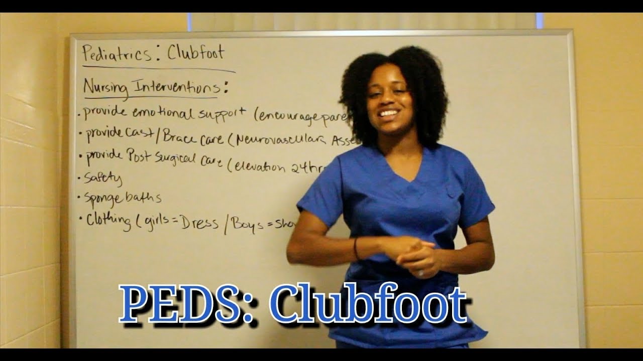 Pediatrics Musculoskeletal System: Clubfoot