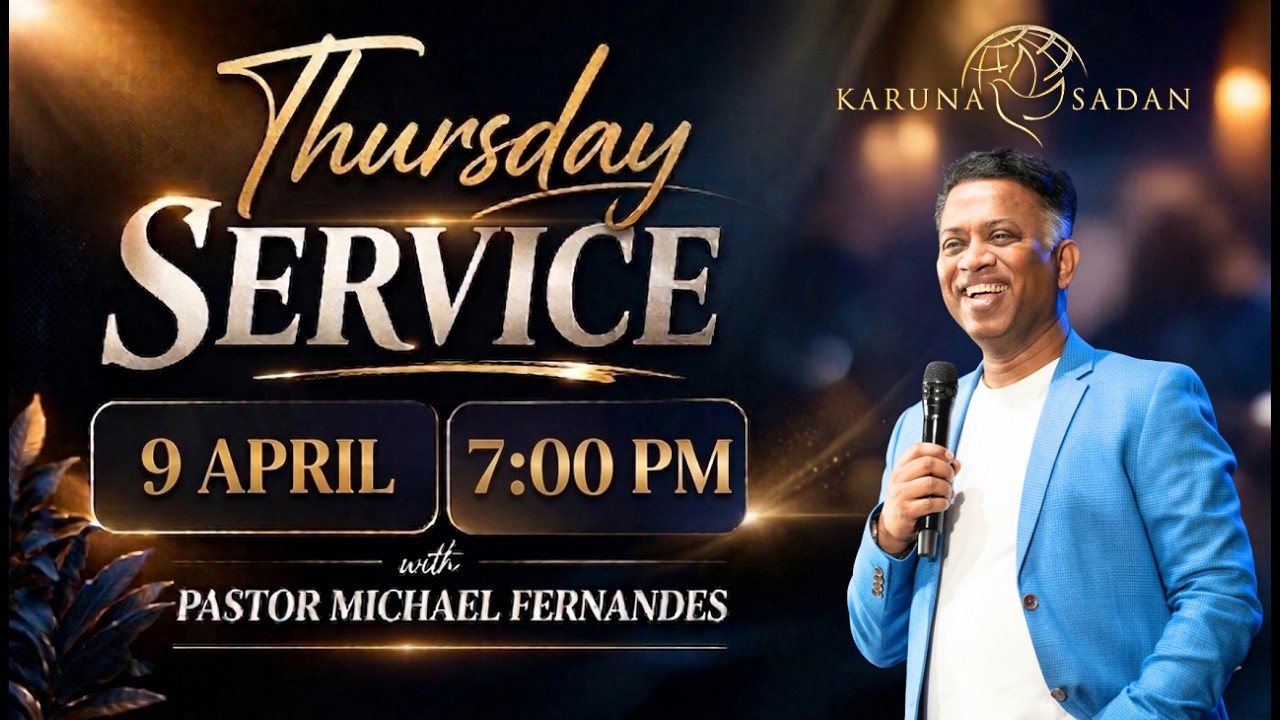 20260409 | Thursday Online Service | [ LIVE 🔴 ] Pastor Michael Fernandes