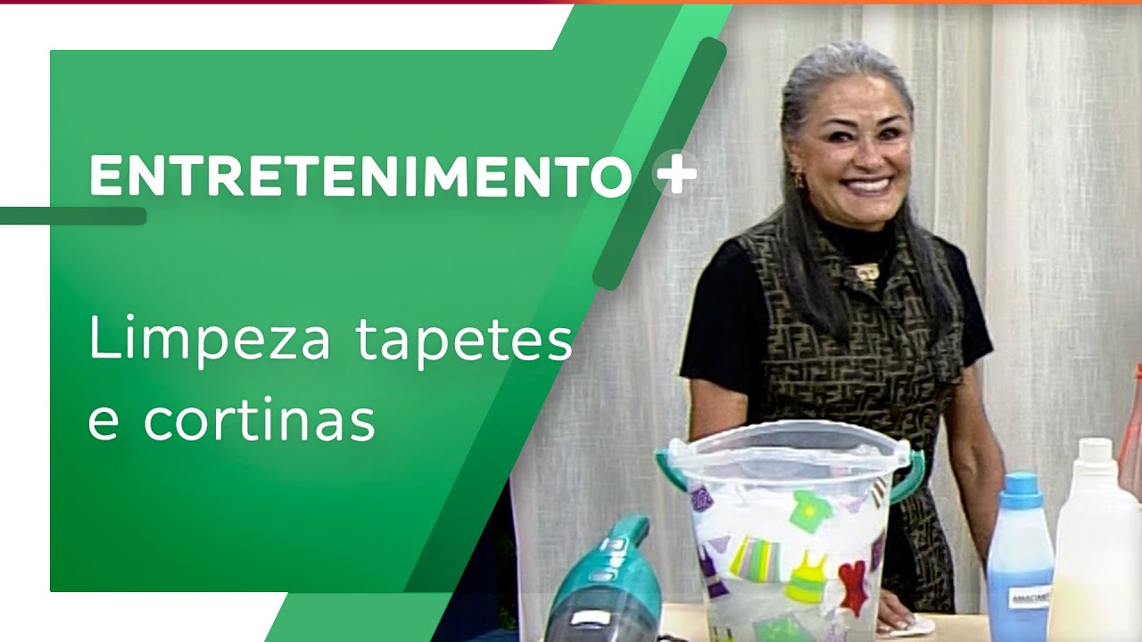Dicas para limpeza de cortinas e tapetes por Maria Eugênia
