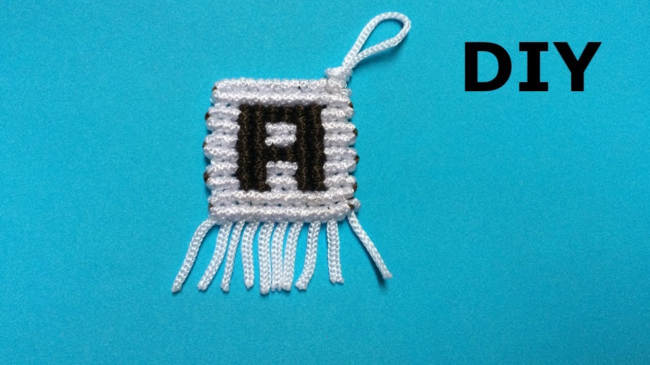 MACRAMÉ LETRA A