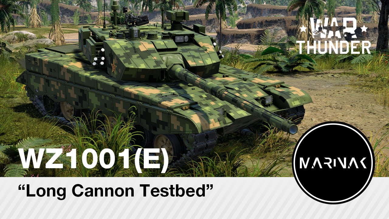 War Thunder CZ #169 │ WZ1001E │ Long Cannon Testbed