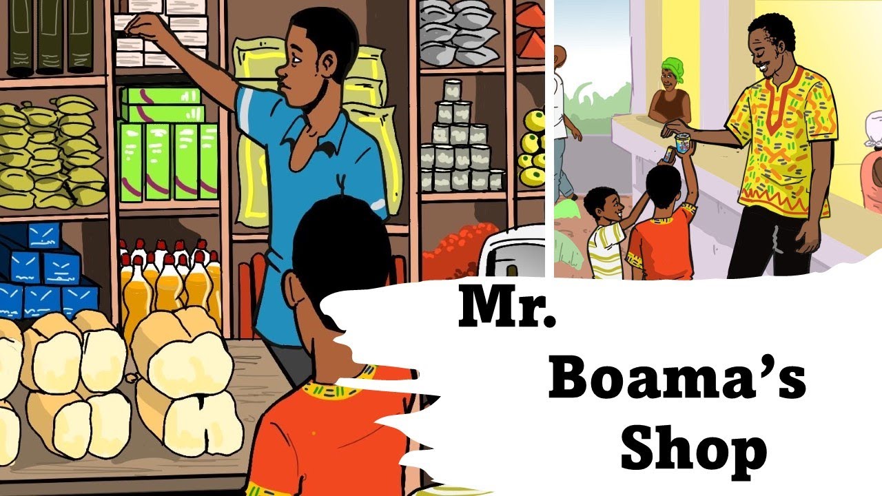 Mr. Boama's Shop | Story Time | Adwoa's Amazing World