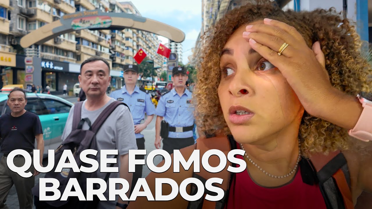 Chegamos na CHINA: É IMPOSSÍVEL VIAJAR AQUI