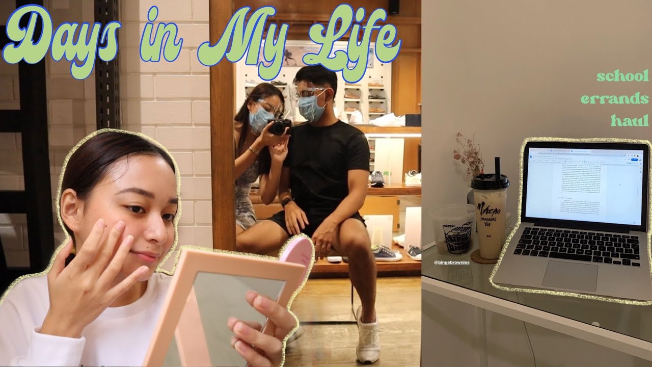 VLOG: Online Class, Errands, PR Haul 💚