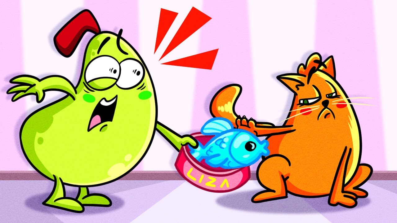 If Pears Acted Like Cats