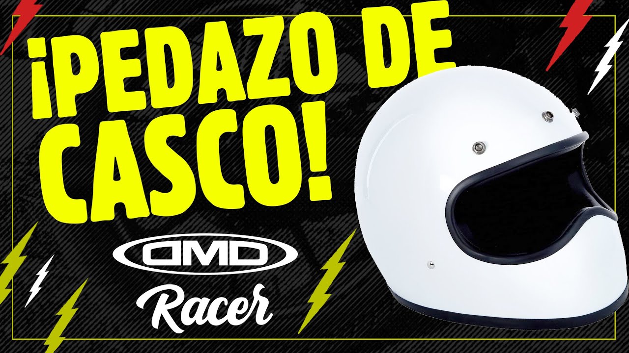 Review - Presentación casco motocross clasico DMD Racer by Iguana Custom