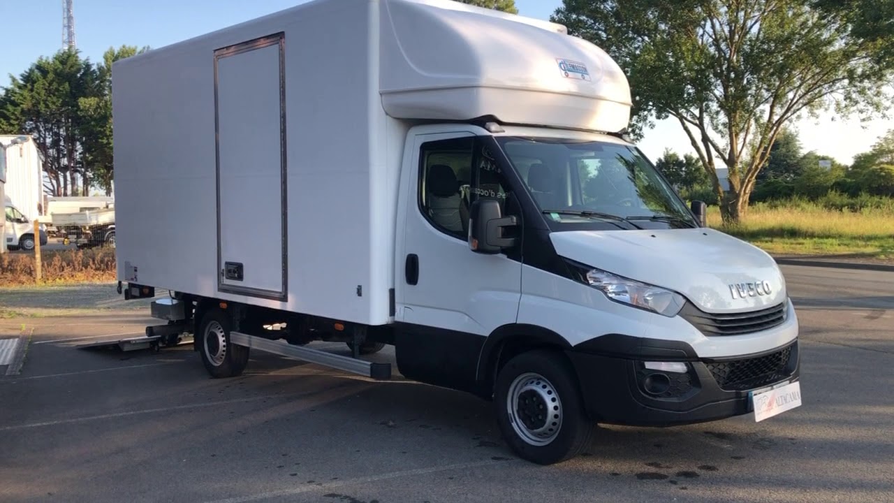 Vidéo IVECO 35S14 24 m3 Hayon