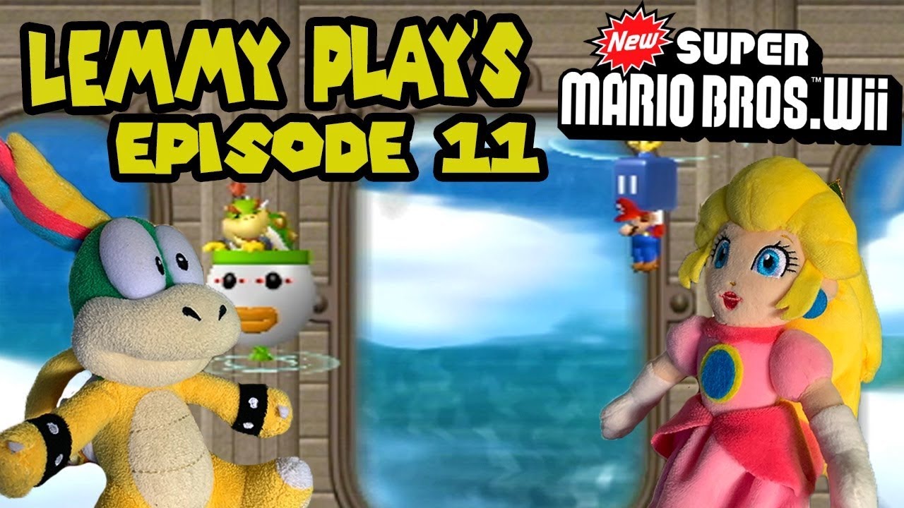 Lemmy Plays New Super Mario Bros Wii Episode 11