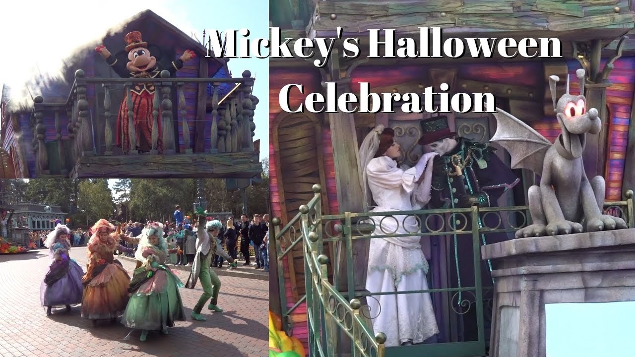 Mickey's Halloween Celebration Parade 🎃 [Disneyland Paris 2019]