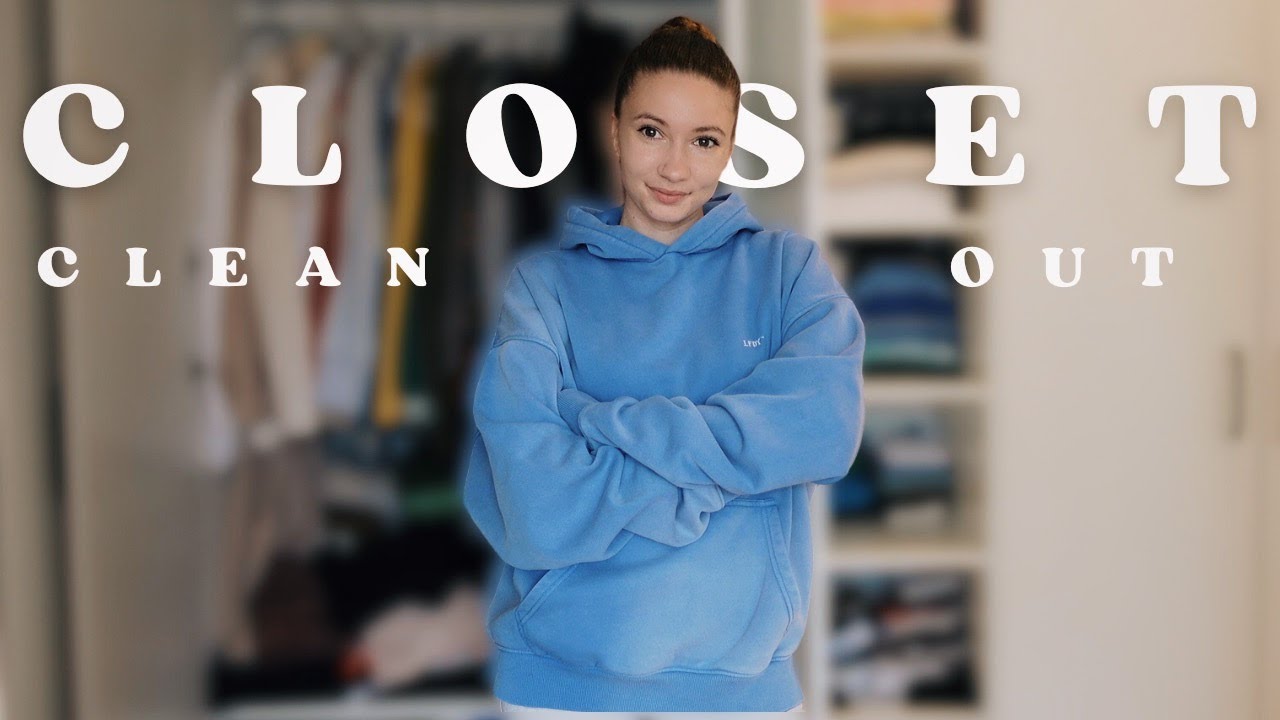 Kleiderschrank ausmisten und organisieren | closet clean out and reset | deutsch