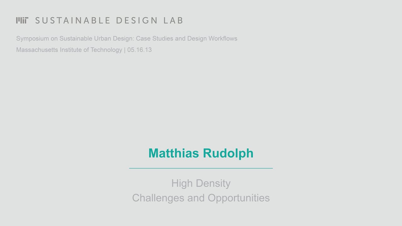 Matthias Rudolph | High Density Challenges and Opportunities