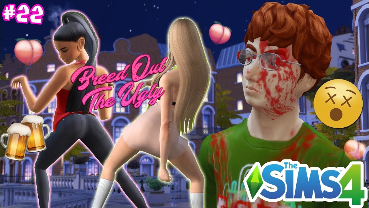 PARTY GONE WRONG! | Breed Out The Ugly Challenge #22 | The Sims 4