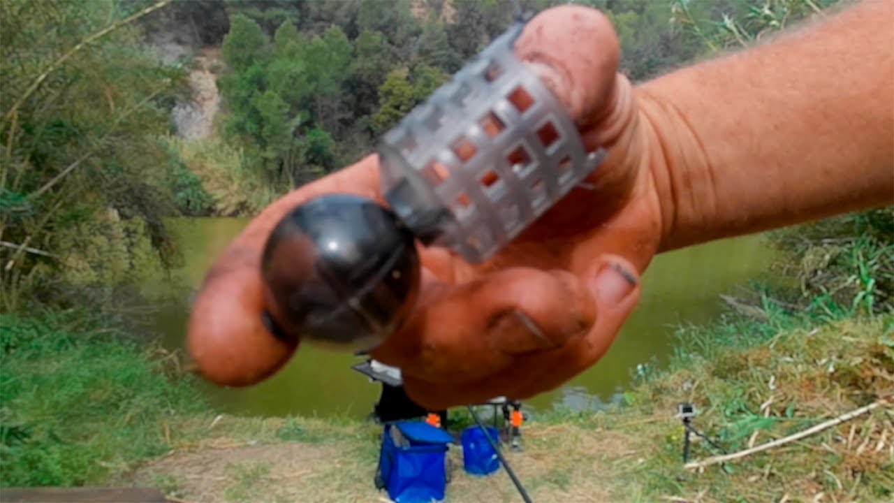 📍PESCA AL FEEDER💥 mis cebadores💥 ( Cebador de ca&iacute;da lenta)