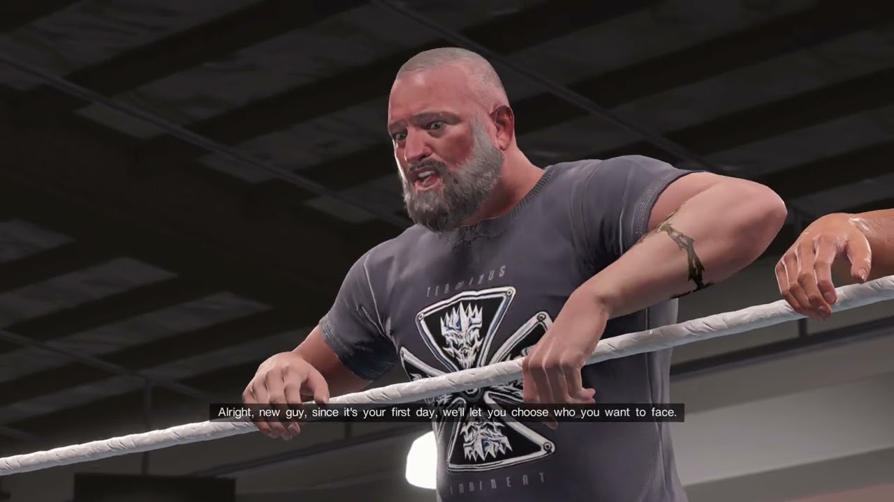 WWE 2K22 My Rise Story Mode - FIRST 20 MINUTES OF GAMEPLAY (No Commentary)