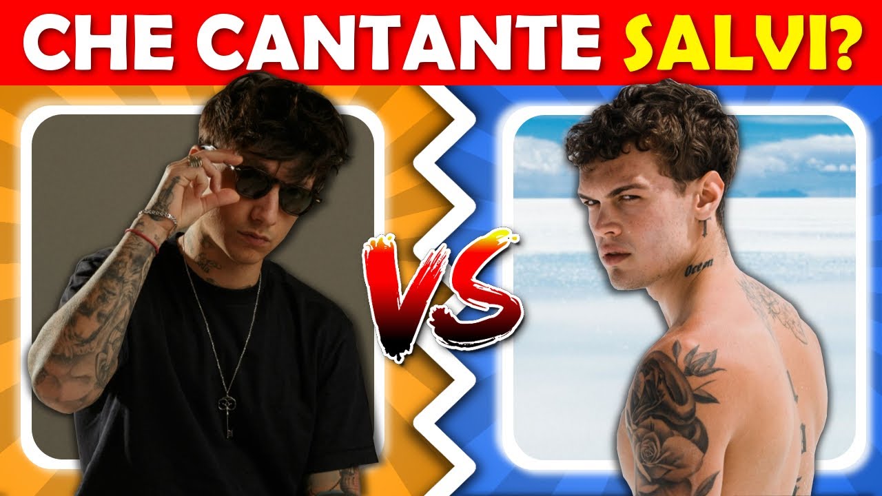 Salva un Cantante, Scarta l'Altro | Quale Cantante Scegli?🎶
