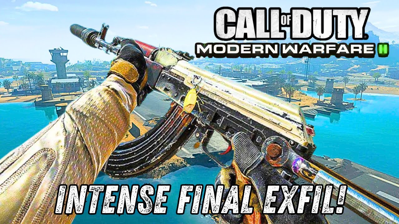 Fighting An INTENSE FINAL EXFIL At AIRPORT In DMZ! - | Call Of Duty Modern Warfare II